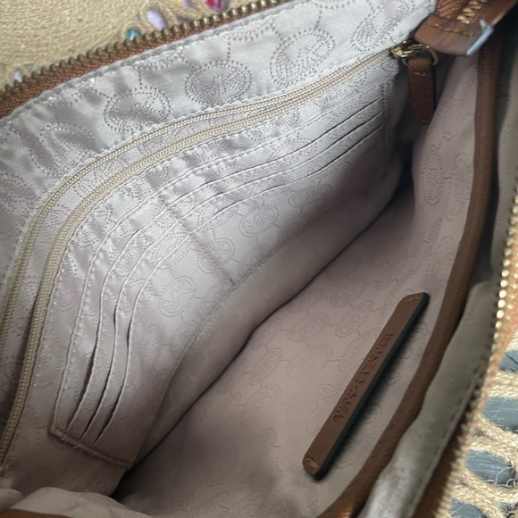 Michael Kors White and Tan Wristlet - Picture 5 of 5